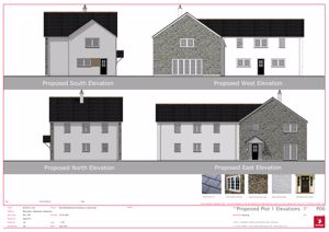 Plot 1 Elevations- click for photo gallery